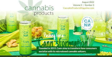 Cannabis Products August 2022 Cover
