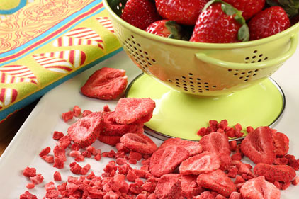 Freeze dried strawberries FT